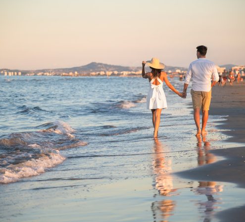 Passeggiata spiaggia